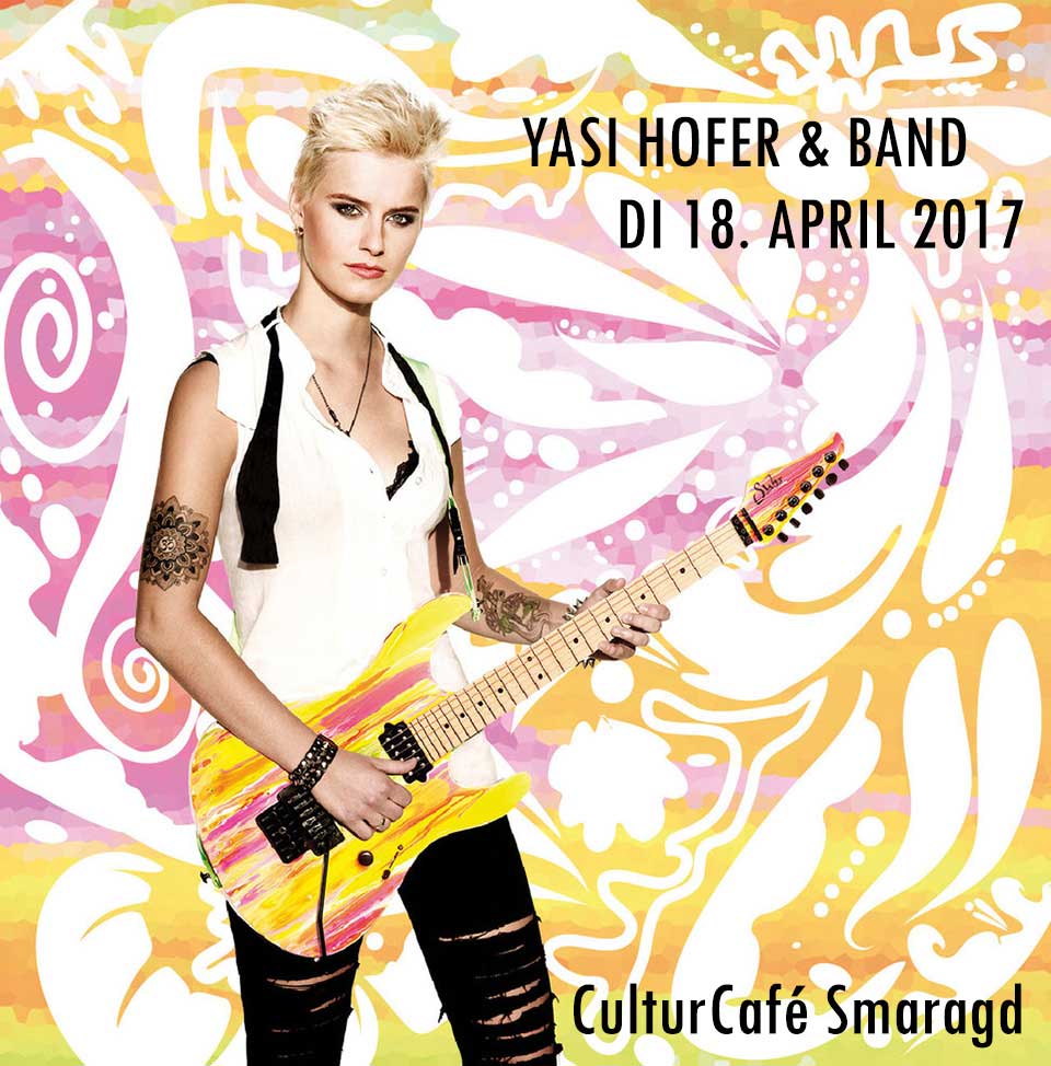 CulturCafé Smaragd Linz - Event - Konzert - YASI Hofer - Band